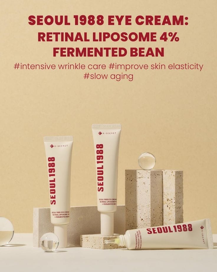 SEOUL 1988 Eye Cream : Retinal Liposome 4% + Fermented Bean